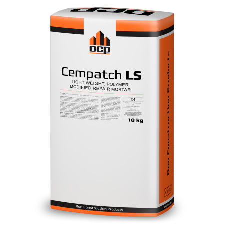 DCP Cempatch LS - Single component light weight cementitious repair mortar, containing migrating corrosion inhibitors
