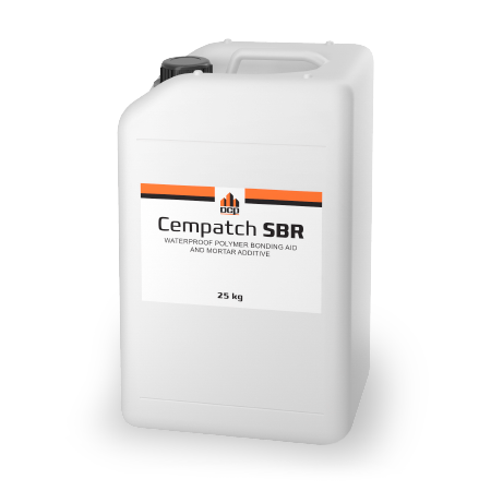 DCP Cempatch SBR - Waterproof polymer bonding aid and mortar additive